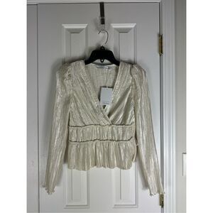 NWT Los Angeles Atelier & Other Stories Womens Blouse Size Eur 34 US XS